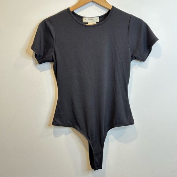 Saltwater Luxe Crew Neck Bodysuit Black - Picture 5 of 10
